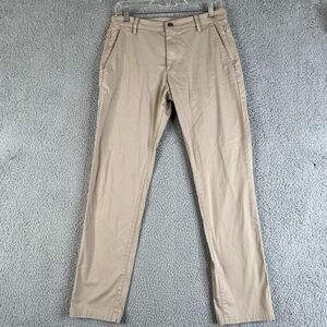 Boom Birddog Performance Chino Pants Mens 30x30 Khaki Tan Lined Stretch Golf